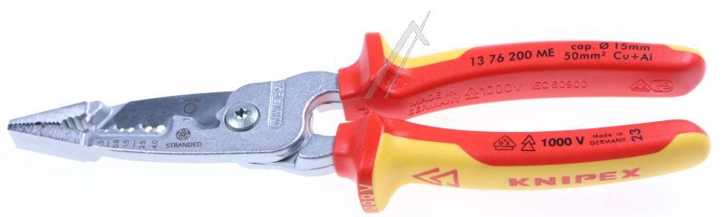 13 76 200 ME KNIPEX KLEŠTA ZA SKIDANJE IZOLACIJE ŽICE METRIČKO