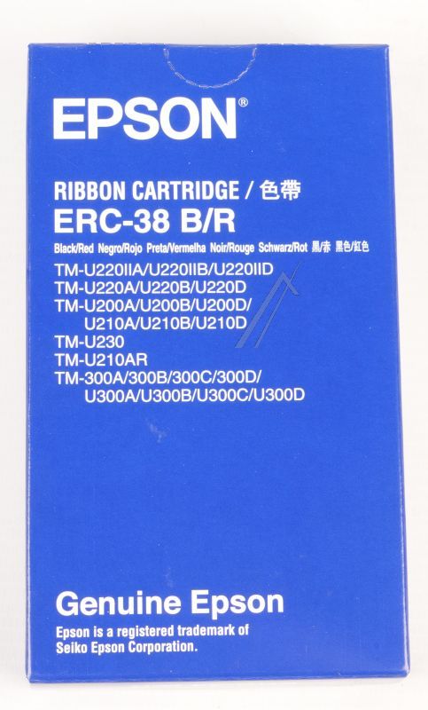 ERC38BR C43S015376 FARBBAND, SCHWARZ, ROT